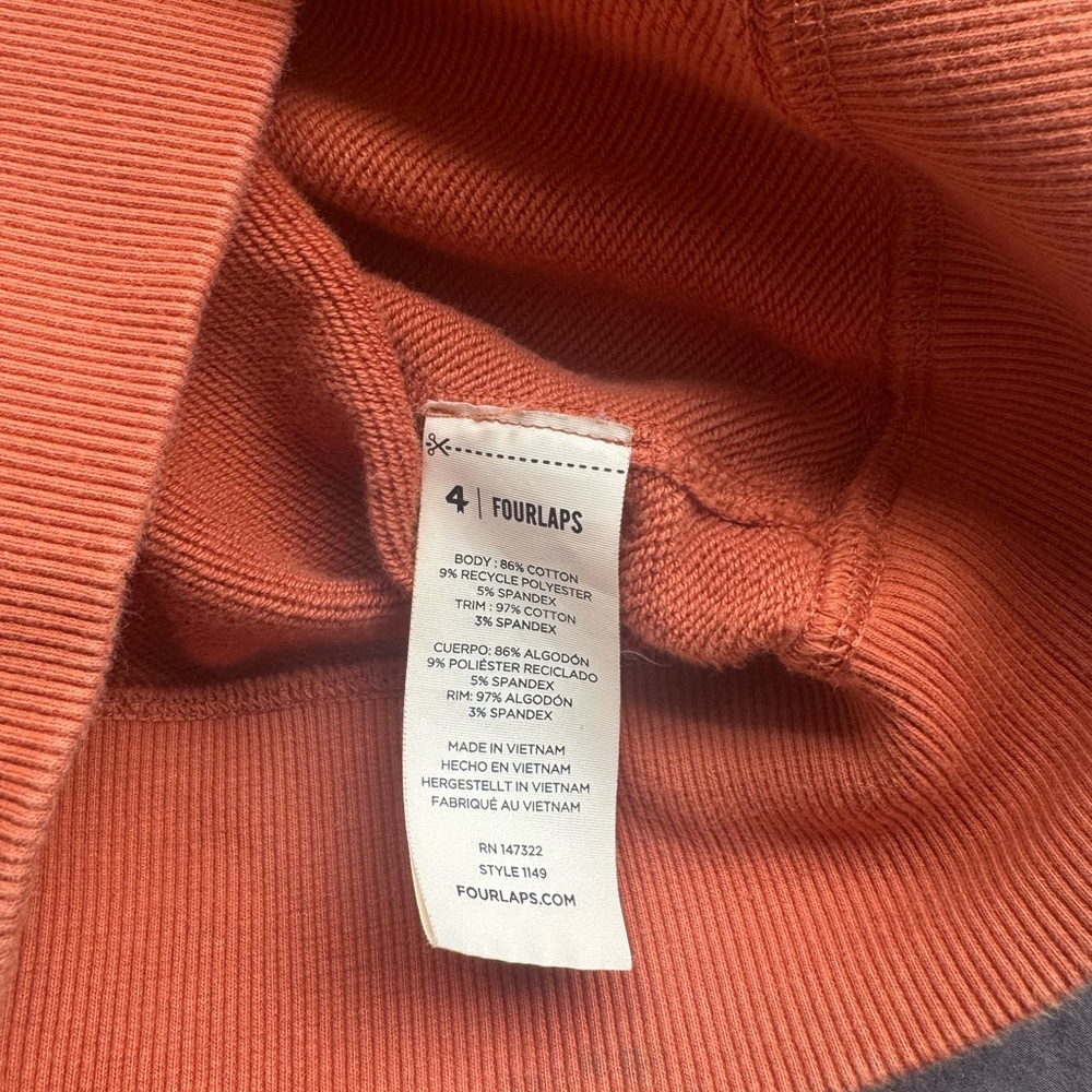 Orange Peloton Quarter-Zip Jacket - Picture 9 of 12